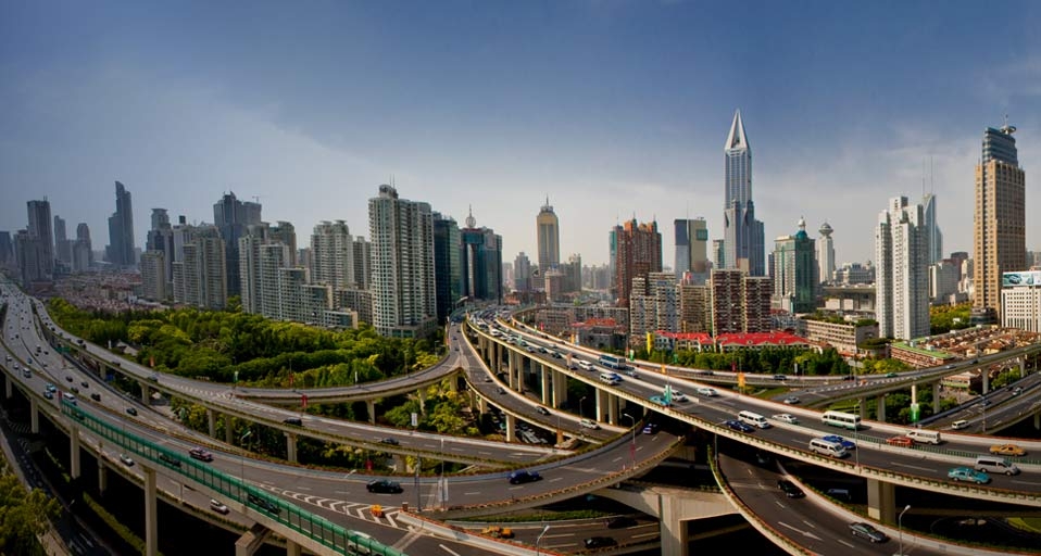 上海高速公路立交桥