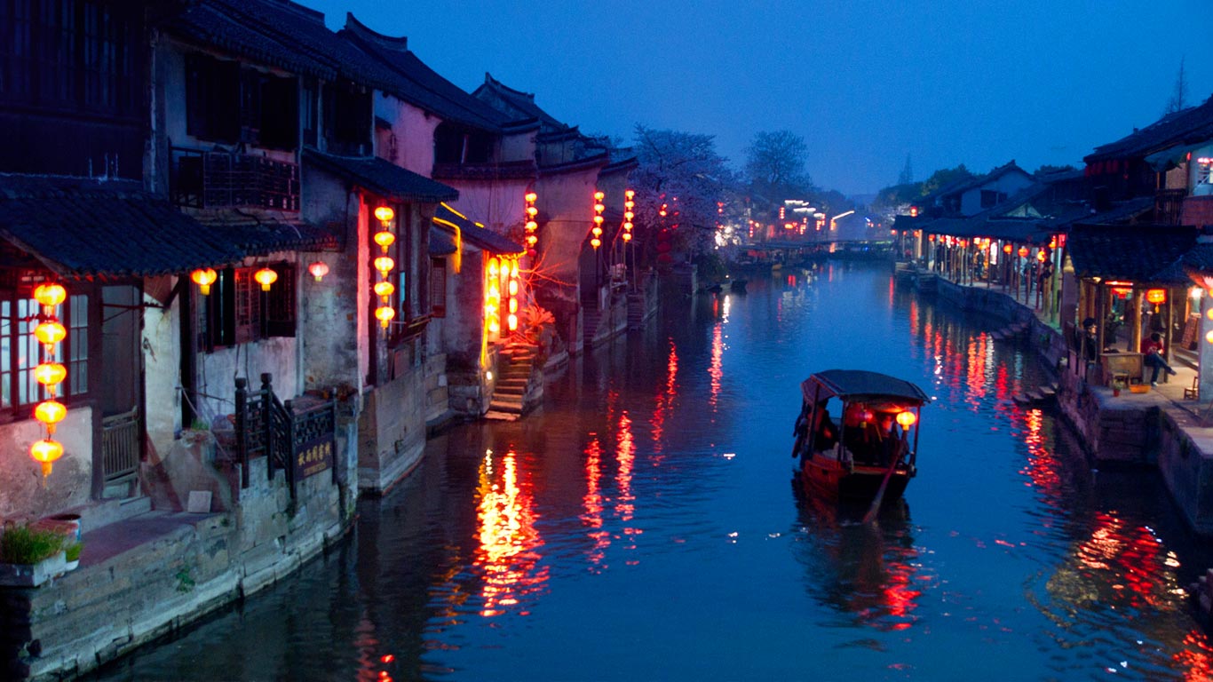 西塘夜色