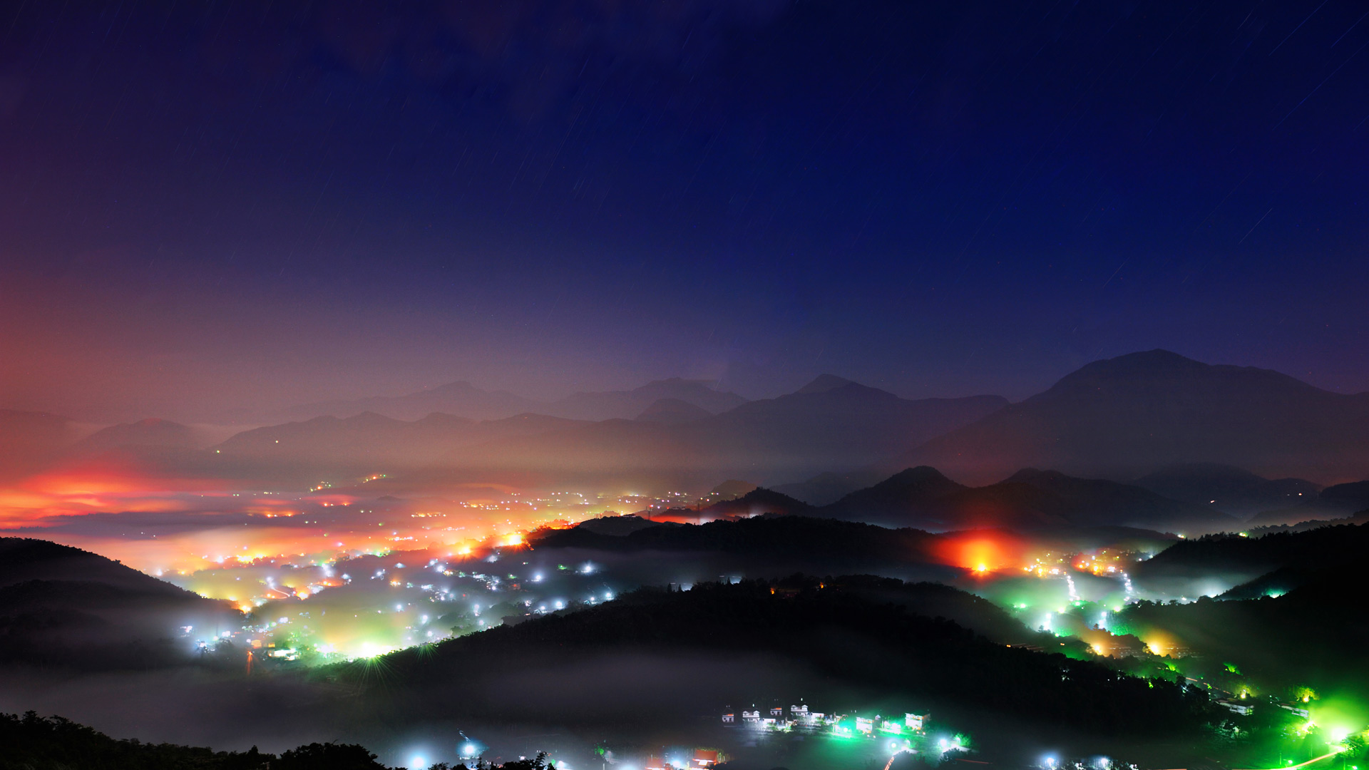 台湾，夜景