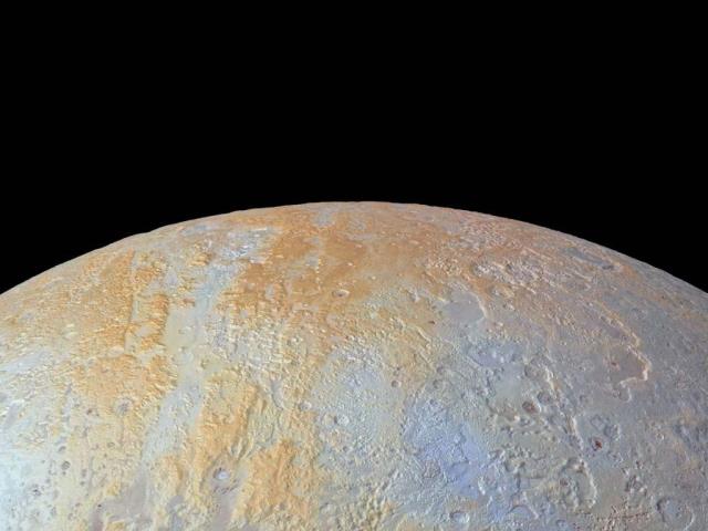 冥王星的北极