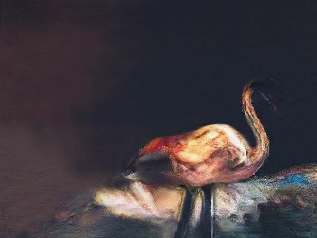 来自人工智能的画作《思念》