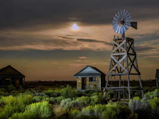 Fort Rock Valley Historical Homestead博物馆，俄勒冈