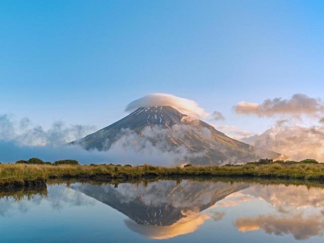 塔拉纳基山，新西兰艾格蒙特国家公园