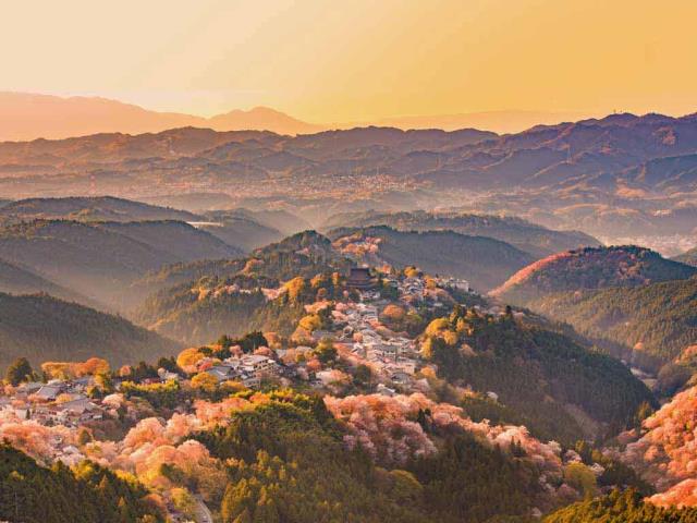 吉野山，日本奈良