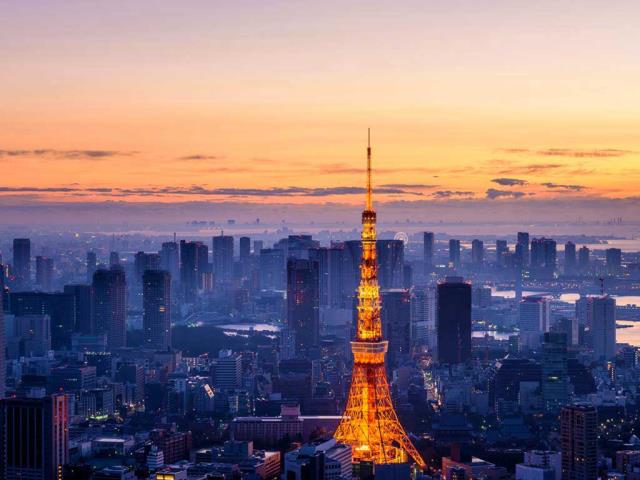 东京塔，日本东京都港区