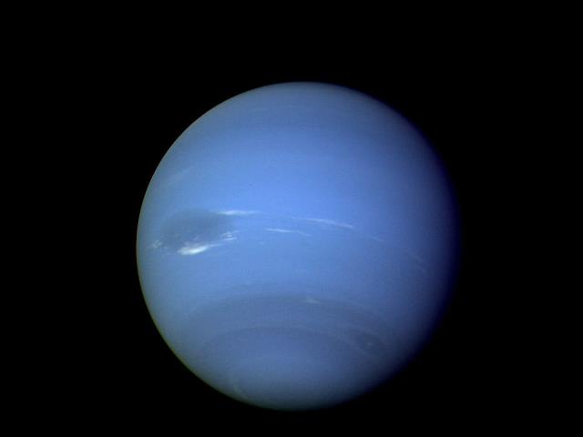 蔚蓝色的海王星