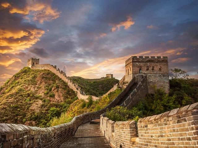 雄伟壮丽的中国长城