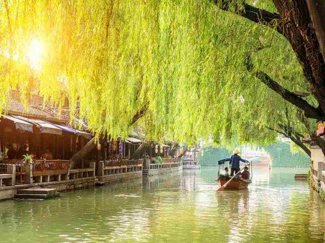 苏州古镇风景，江苏省，中国
