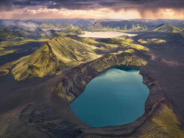 赫瑙萨波鲁尔火山口, 菲亚拉巴克自然保护区, 兰德曼纳劳加尔, 冰岛