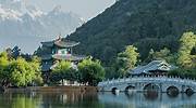 中国，丽江黑龙潭
