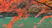 日本，京都府的桂川