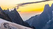 法国，夏慕尼的 Vallée Blanche