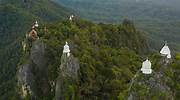 泰国，南邦府的 Wat Chaloem Phra Kiat
