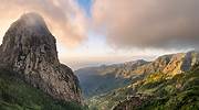 西班牙，戈梅拉岛，Roque de Agando